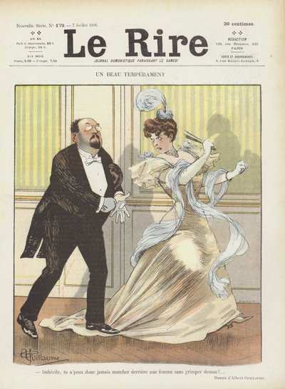 ル・リールのイラスト 作： Albert Guillaume