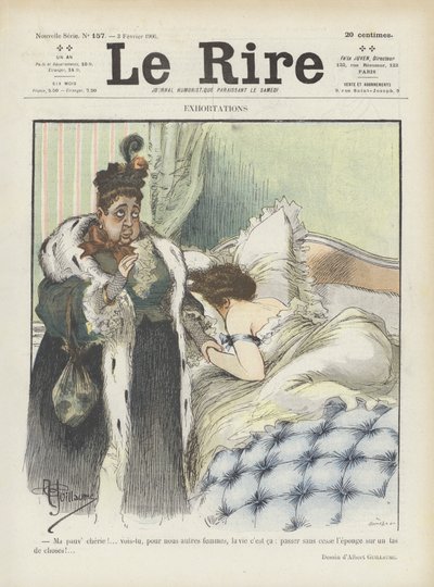 ル・リールのイラスト 作： Albert Guillaume