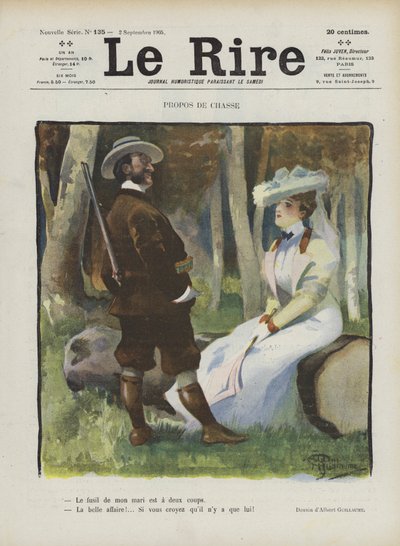 ル・リールのイラスト 作： Albert Guillaume