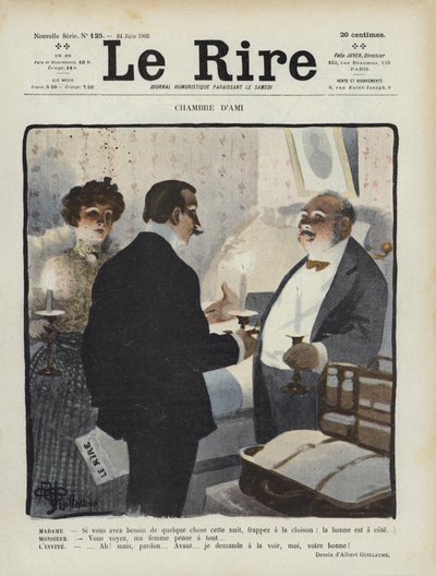ル・リールのイラスト 作： Albert Guillaume
