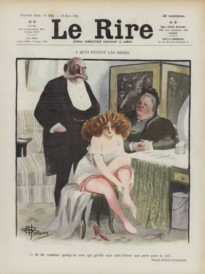 ル・リールのイラスト 作： Albert Guillaume