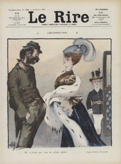 ル・リールのイラスト 作： Albert Guillaume