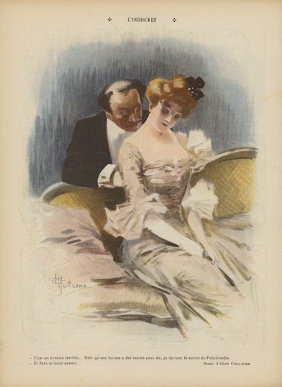 ル・リールのイラスト 作： Albert Guillaume