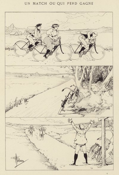 試合または敗者が勝利 作： Albert Guillaume