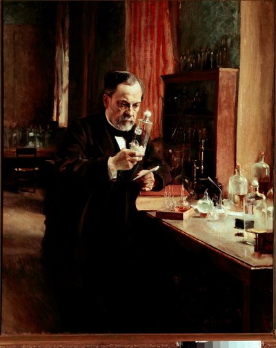 ルイ・パスツールの肖像 作： Albert Gustaf Aristides Edelfelt