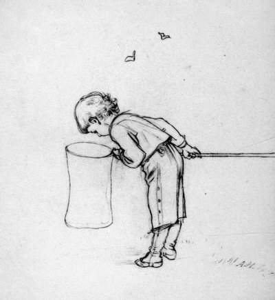 蝶の行方 作： Albert Hendschel