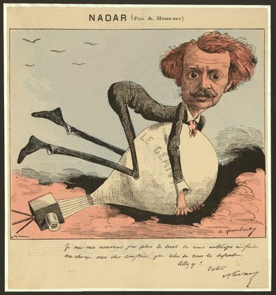 ナダー、パブ。1863年（カラーリトグラフ 作： Albert Humbert