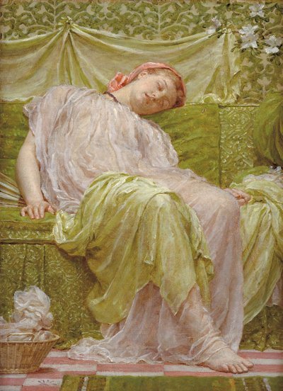 ワークバスケット 作： Albert Joseph Moore