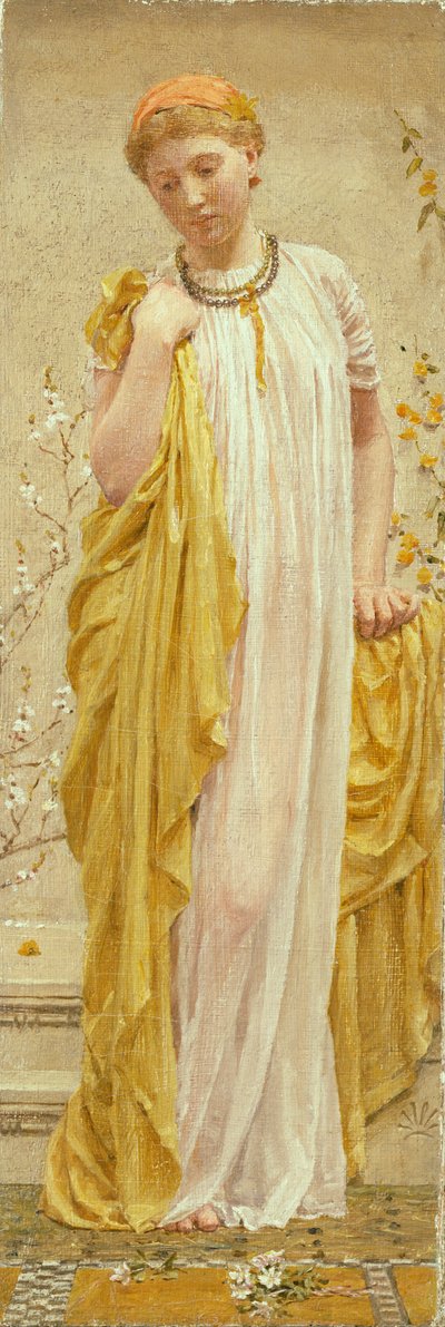 アネモネ、1880年頃 作： Albert Joseph Moore