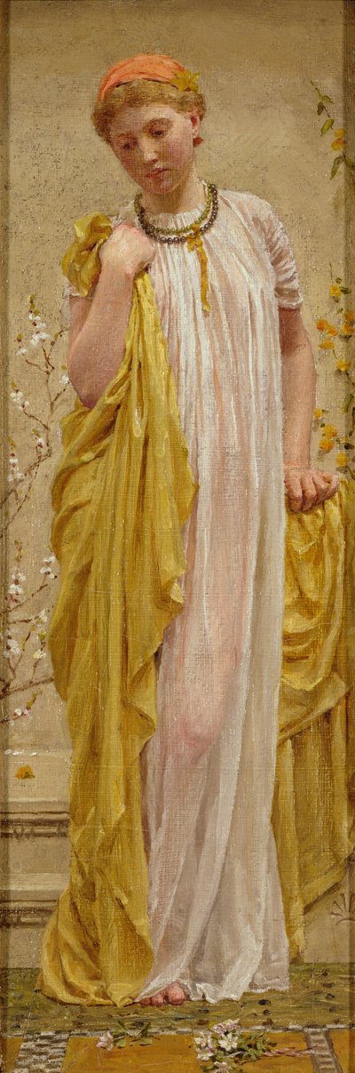 アネモネ、1880年頃 作： Albert Joseph Moore