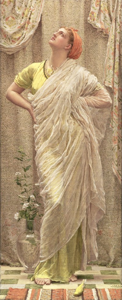 空の鳥 1879年頃 油彩・カンヴァス 作： Albert Joseph Moore