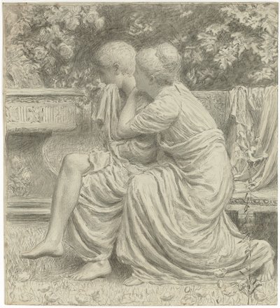 「牧歌」の漫画、 作： Albert Joseph Moore