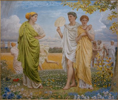 風と季節の愛 作： Albert Joseph Moore