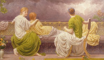 稲妻と光 作： Albert Joseph Moore