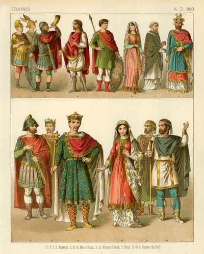 フランクス800 AD 作： Albert Kretschmer
