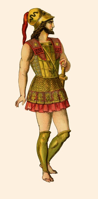 ギリシャの戦士 作： Albert Kretschmer