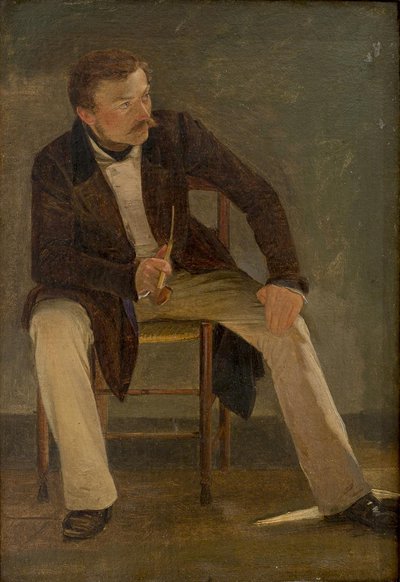 画家コンスタンティン・ハンセン 作： Albert Küchler