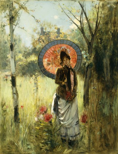 夏の散歩 作： Albert Lynch
