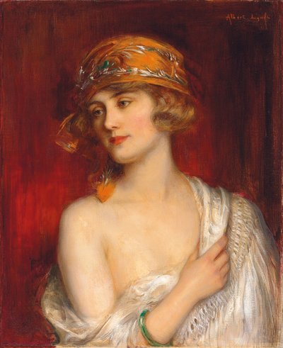 若い美しさ、 作： Albert Lynch