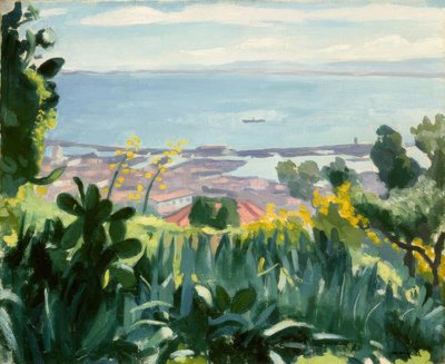 アルジェ-ムスタファの高台からの眺め 作： Albert Marquet