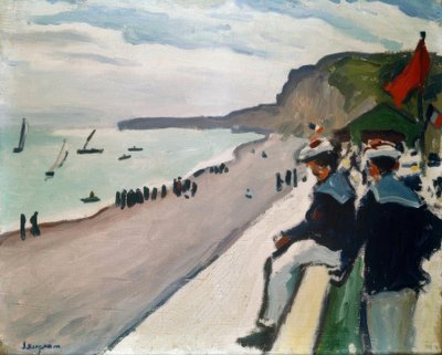 フェカンのビーチで 作： Albert Marquet