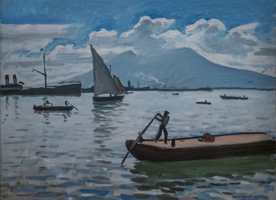 ナポリ湾 作： Albert Marquet