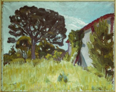 サントロペのヴィラデミエール 作： Albert Marquet