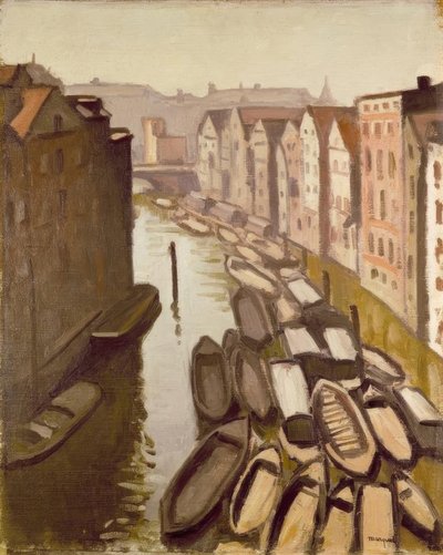 ハンブルクの艦隊 作： Albert Marquet
