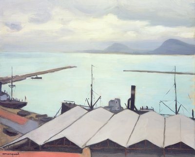 Hangares em Port de Bougie, Argélia 作： Albert Marquet