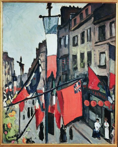 7 月 14 日、ルアーブル 作： Albert Marquet