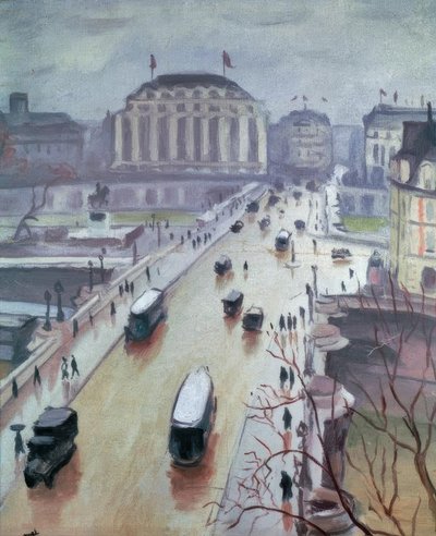 新しい橋 作： Albert Marquet