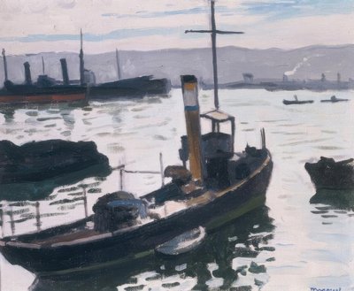 アルジェの港 作： Albert Marquet