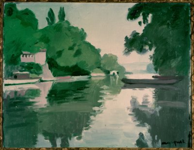 Chenevièresの風景 作： Albert Marquet