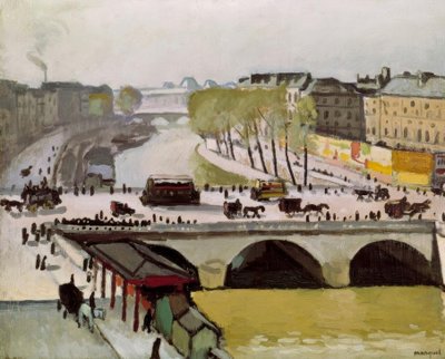 サンミッシェル橋 作： Albert Marquet