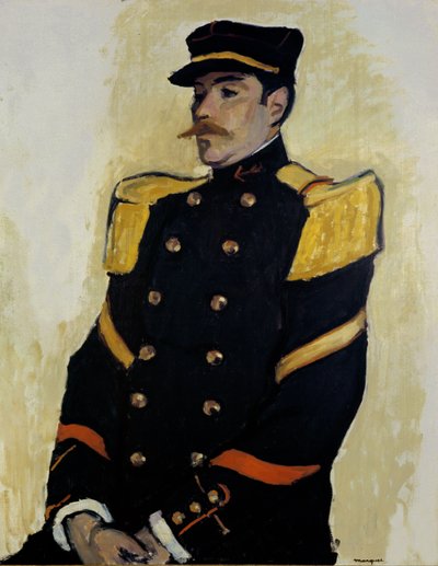 コロニアル連隊の軍曹 作： Albert Marquet