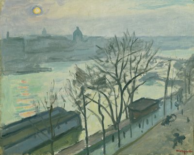 Sol sobre Paris (Sol visto através das árvores), c.1910 作： Albert Marquet