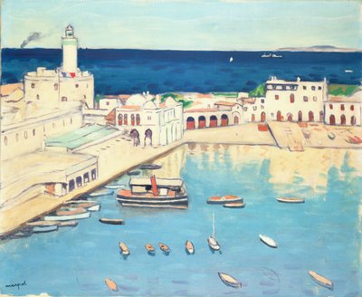 アルジェの海軍本部 作： Albert Marquet