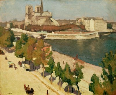 A Abside de Notre-Dame, Paris 作： Albert Marquet