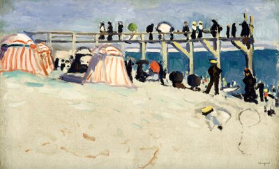 サンタドレスの遊歩道 作： Albert Marquet