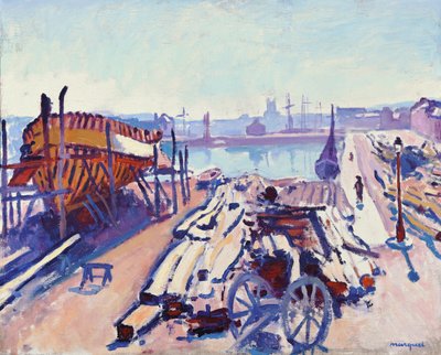 フェカン港 作： Albert Marquet