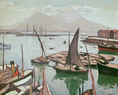 ナポリ港 作： Albert Marquet