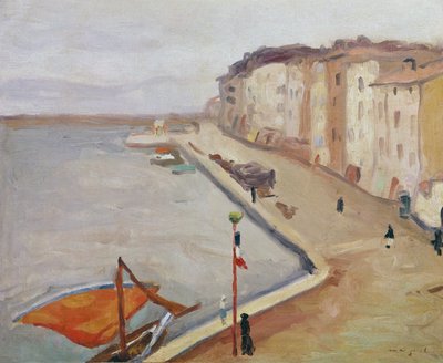 サントロペ港 作： Albert Marquet