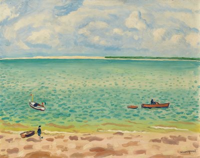 A praia, Le Pyla 作： Albert Marquet