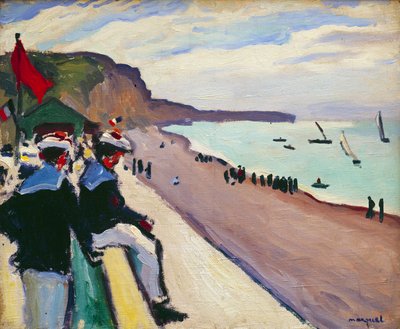 フェカンのビーチ 作： Albert Marquet