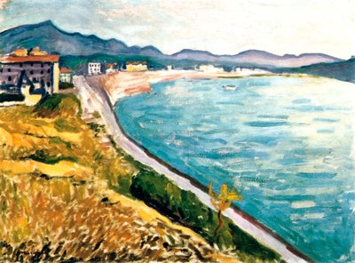 セントジャンドリュズの眺め、1907 作： Albert Marquet