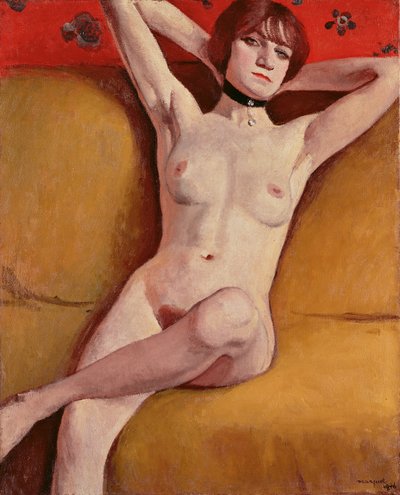 ディバンの女 作： Albert Marquet