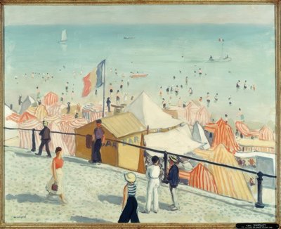 サブレドロンヌの夏のビーチ 作： Albert Marquet