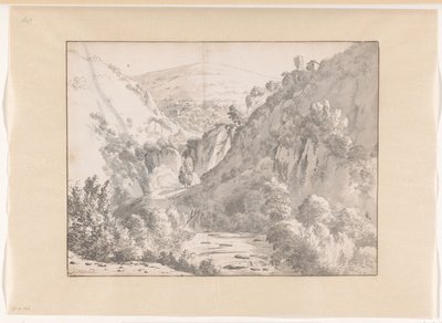 山岳風景 作： Albert Meyering