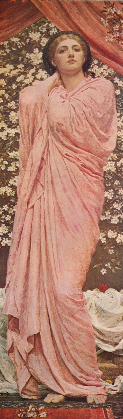 「花」、1881年、c1915 作： Albert Moore