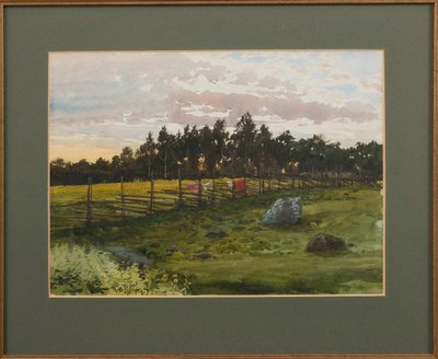 1893年夏の夜 作： Albert Nikolaevich Benois